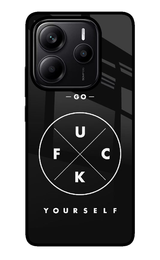 Go Fuck Yourself Redmi Note 14 5G Back Cover