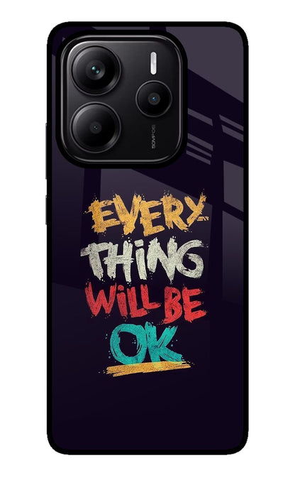 Everything Will Be Ok Redmi Note 14 5G Back Cover