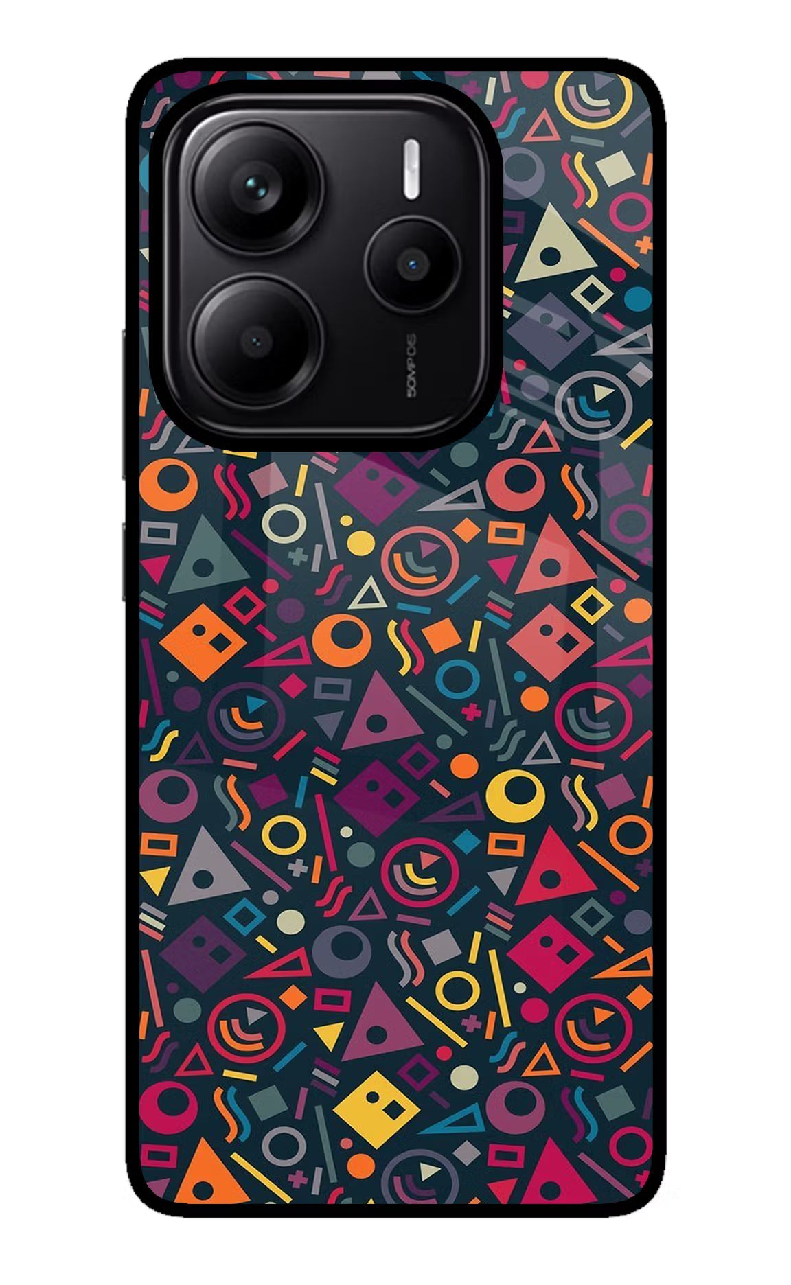 Geometric Abstract Redmi Note 14 5G Back Cover