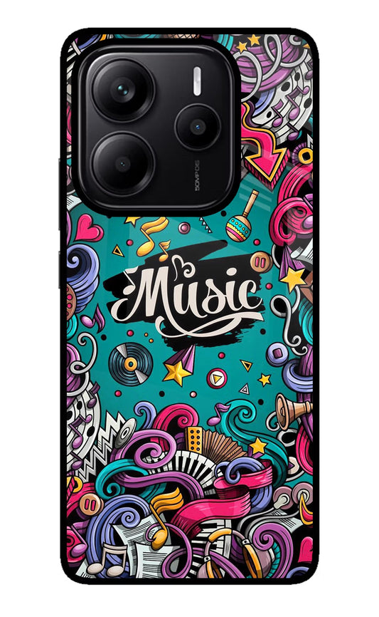 Music Graffiti Redmi Note 14 5G Back Cover