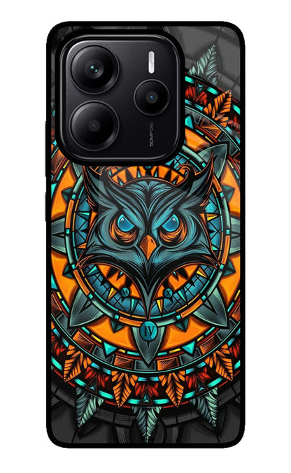 Angry Owl Art Redmi Note 14 5G Back Cover