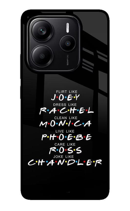 FRIENDS Character Redmi Note 14 5G Glass Case
