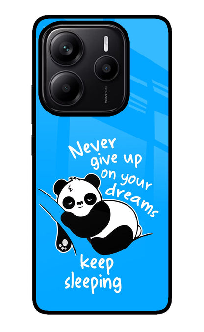 Keep Sleeping Redmi Note 14 5G Back Cover