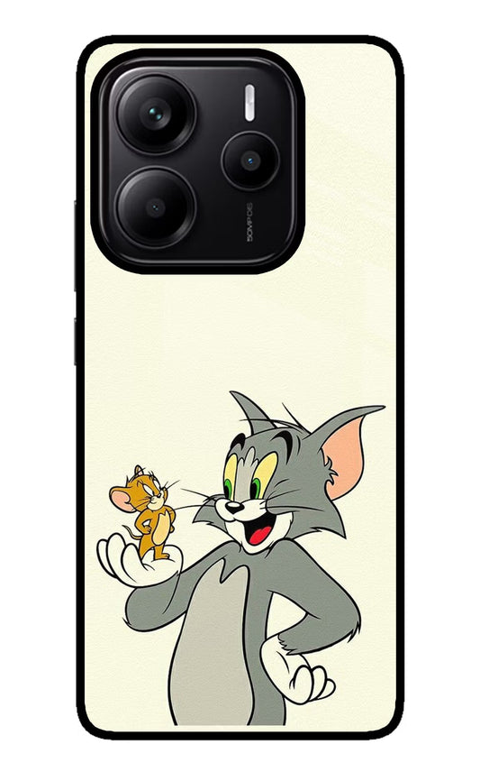 Tom & Jerry Redmi Note 14 5G Glass Case