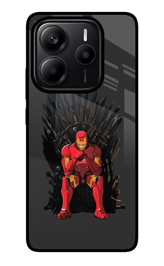 Ironman Throne Redmi Note 14 5G Glass Case