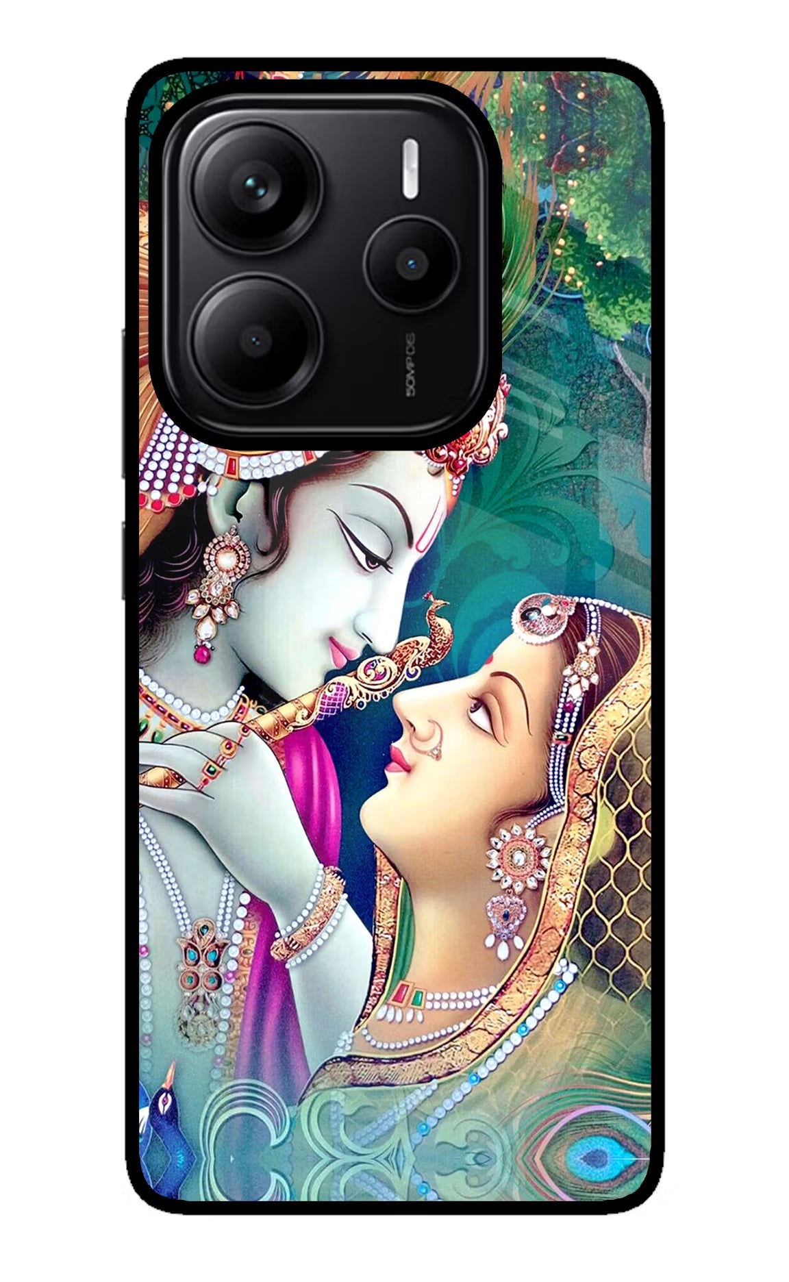Lord Radha Krishna Redmi Note 14 5G Back Cover