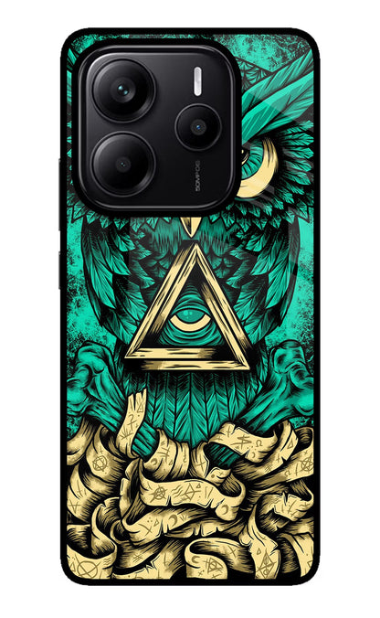 Green Owl Redmi Note 14 5G Back Cover
