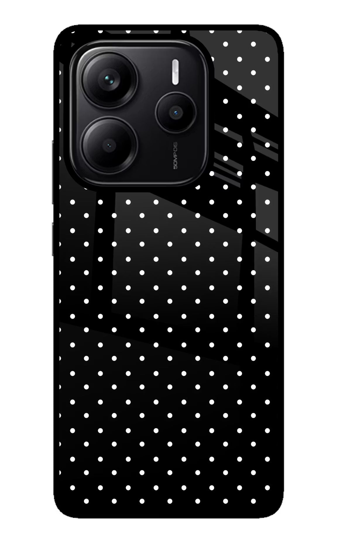 White Dots Redmi Note 14 5G Back Cover
