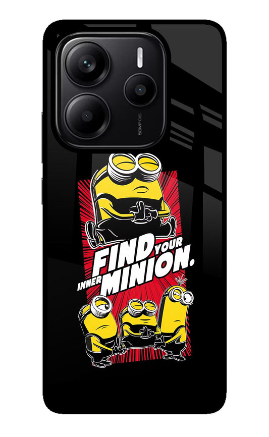 Find your inner Minion Redmi Note 14 5G Glass Case