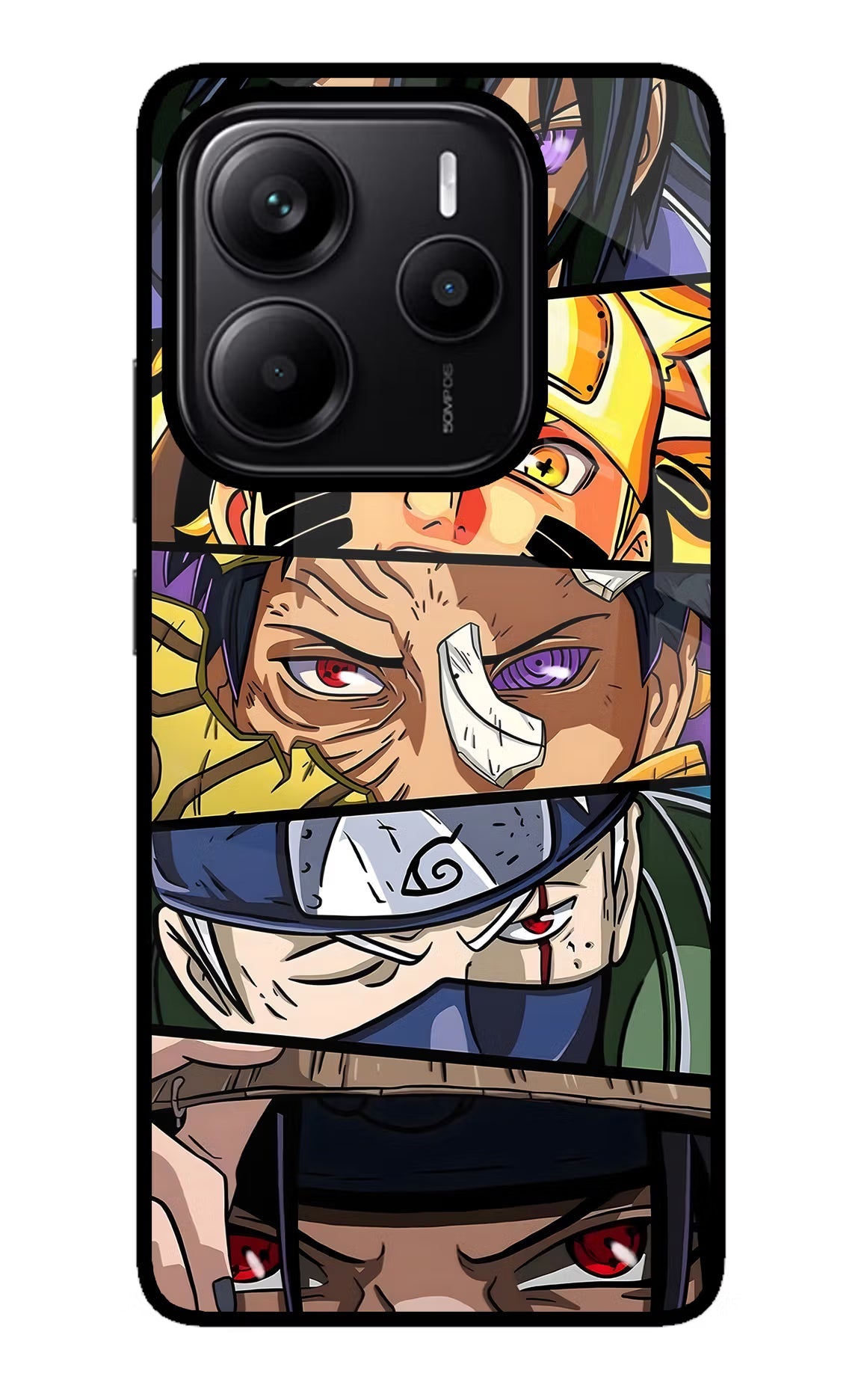 Naruto Character Redmi Note 14 5G Back Cover