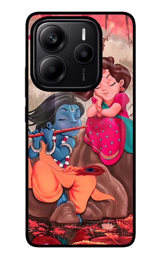 Radhe Krishna Redmi Note 14 5G Glass Case