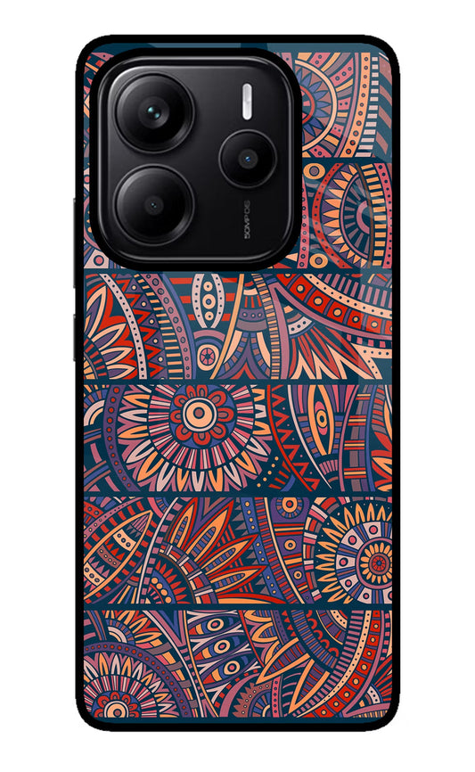 African Culture Design Redmi Note 14 5G Glass Case