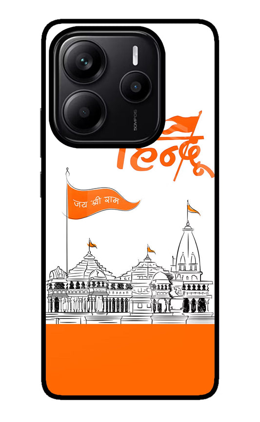 Jai Shree Ram Hindu Redmi Note 14 5G Glass Case