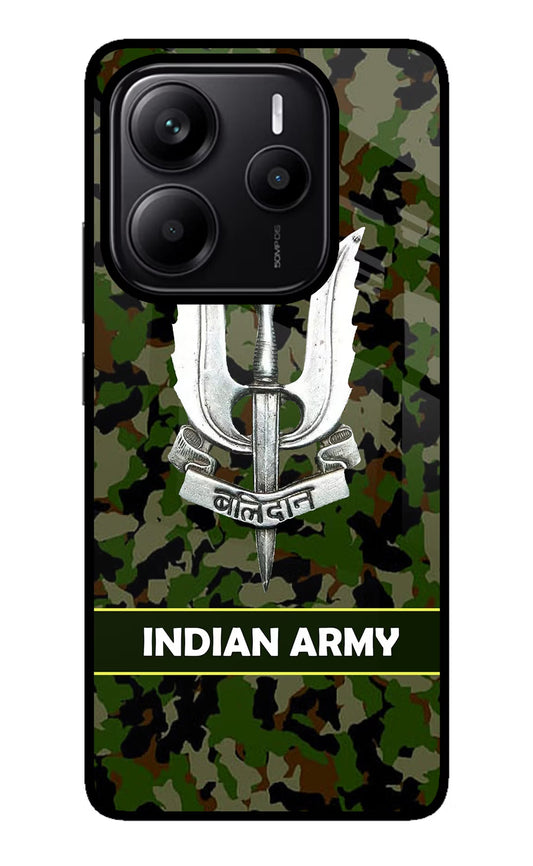 Balidan Indian Logo Redmi Note 14 5G Glass Case