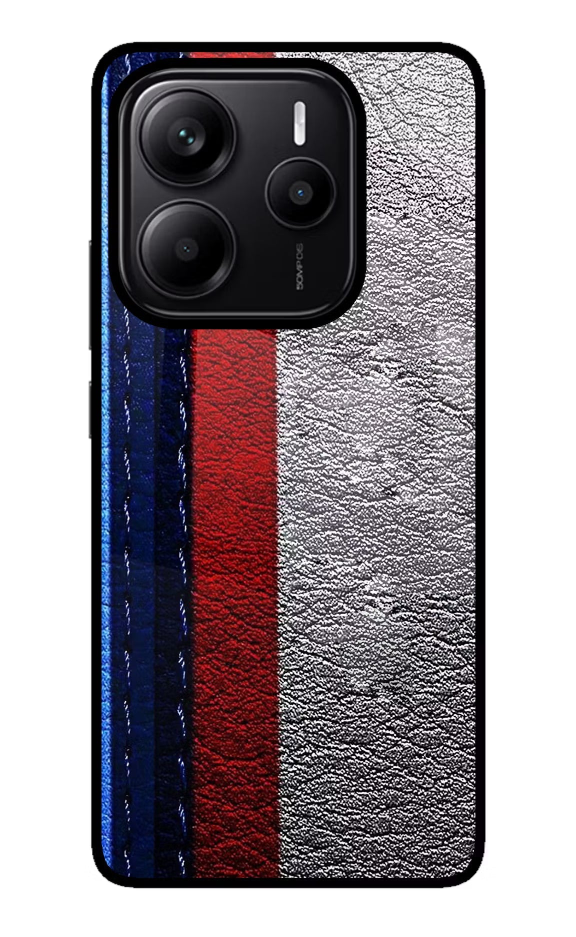 BMW Stripes Redmi Note 14 5G Glass Case