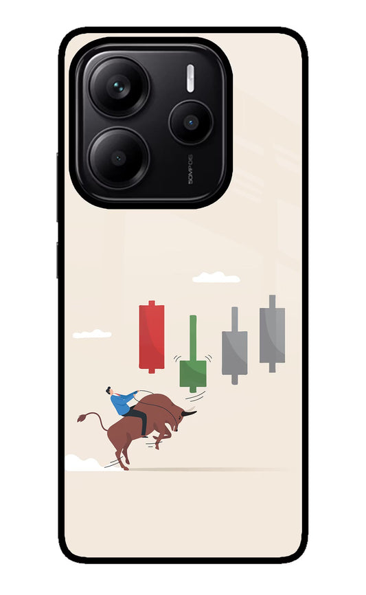 Bull Trading Momentum Redmi Note 14 5G Glass Case