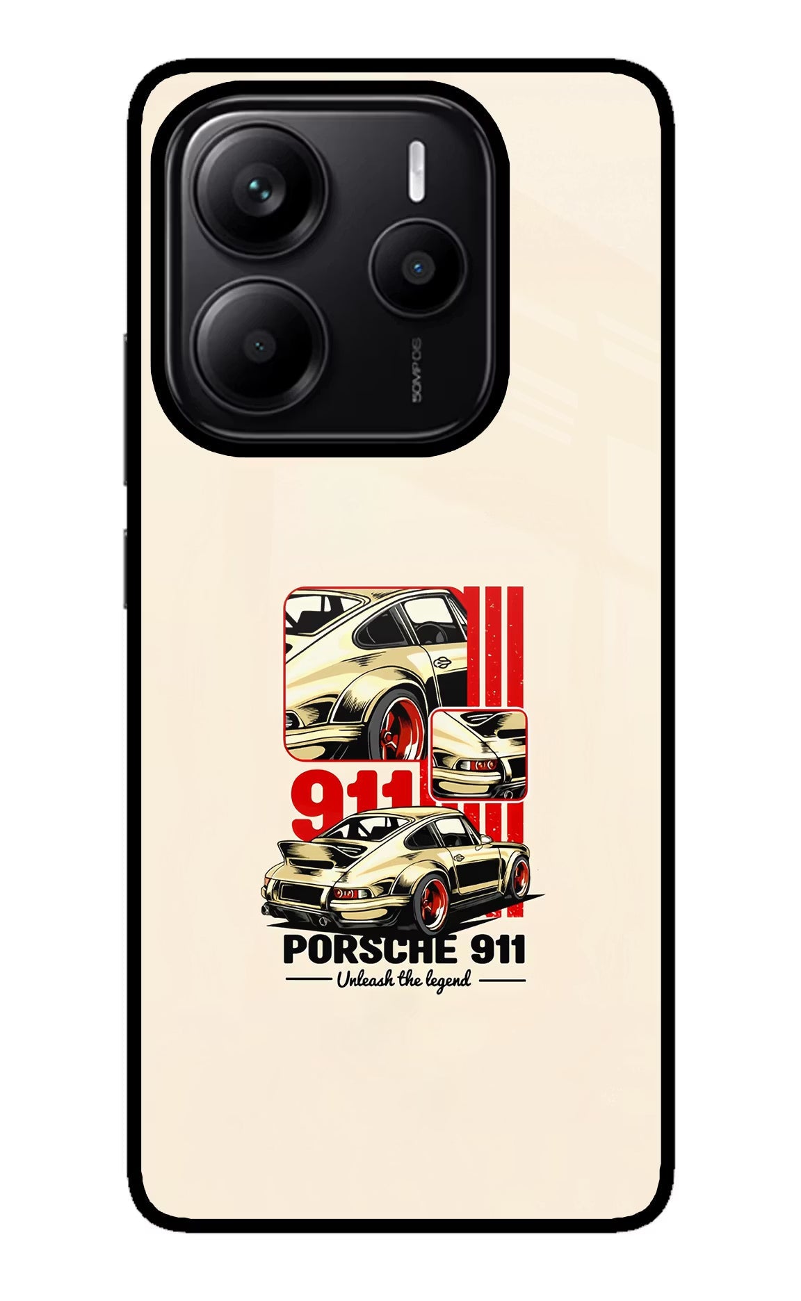 Classic Porsche 911 Redmi Note 14 5G Back Cover