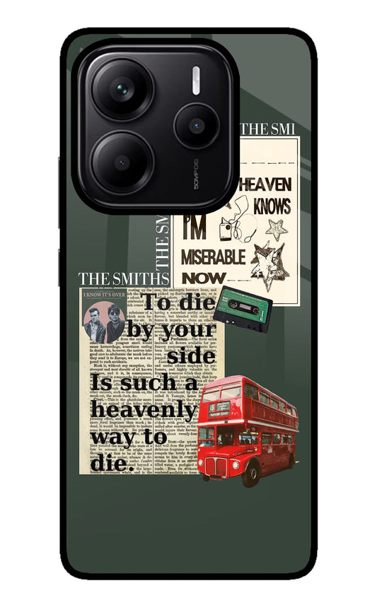 The Smiths Redmi Note 14 5G Glass Case