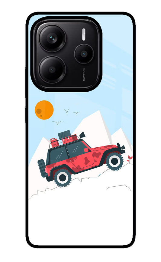 Mountain Trail Beast Redmi Note 14 5G Glass Case