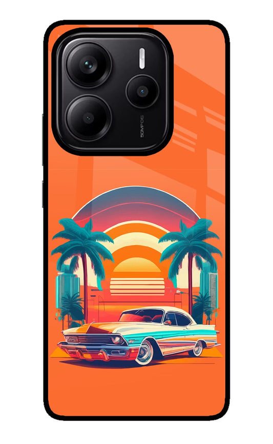 Palm Drive 80s Redmi Note 14 5G Back Cover