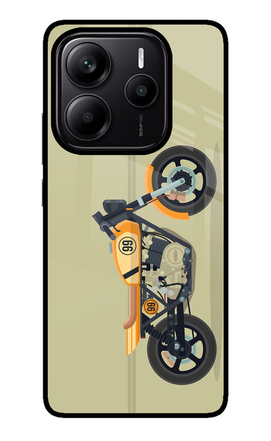 Vertical Speedster Redmi Note 14 5G Glass Case