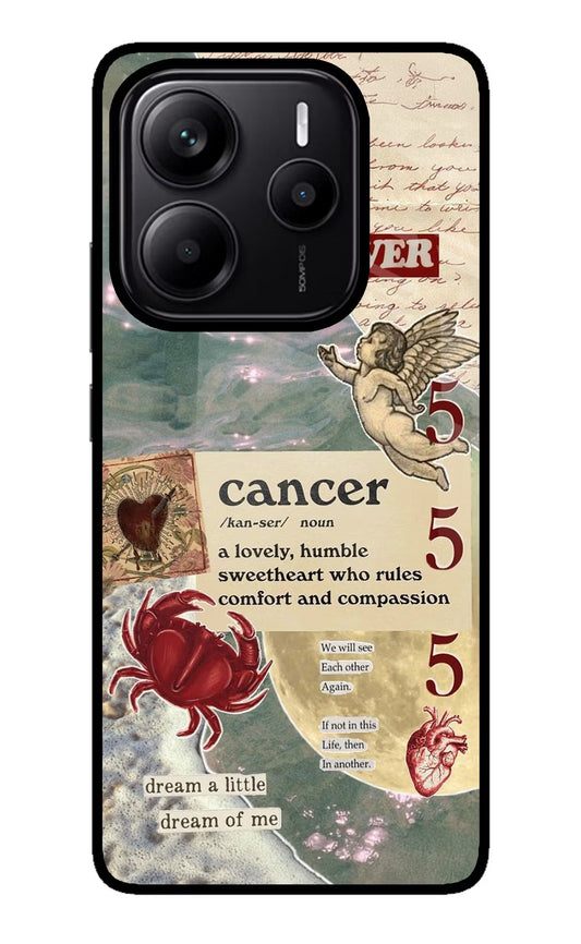 Cancer Zodiac Redmi Note 14 5G Glass Case