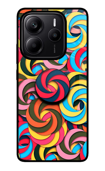 Spiral Pattern Redmi Note 14 5G Pop Case