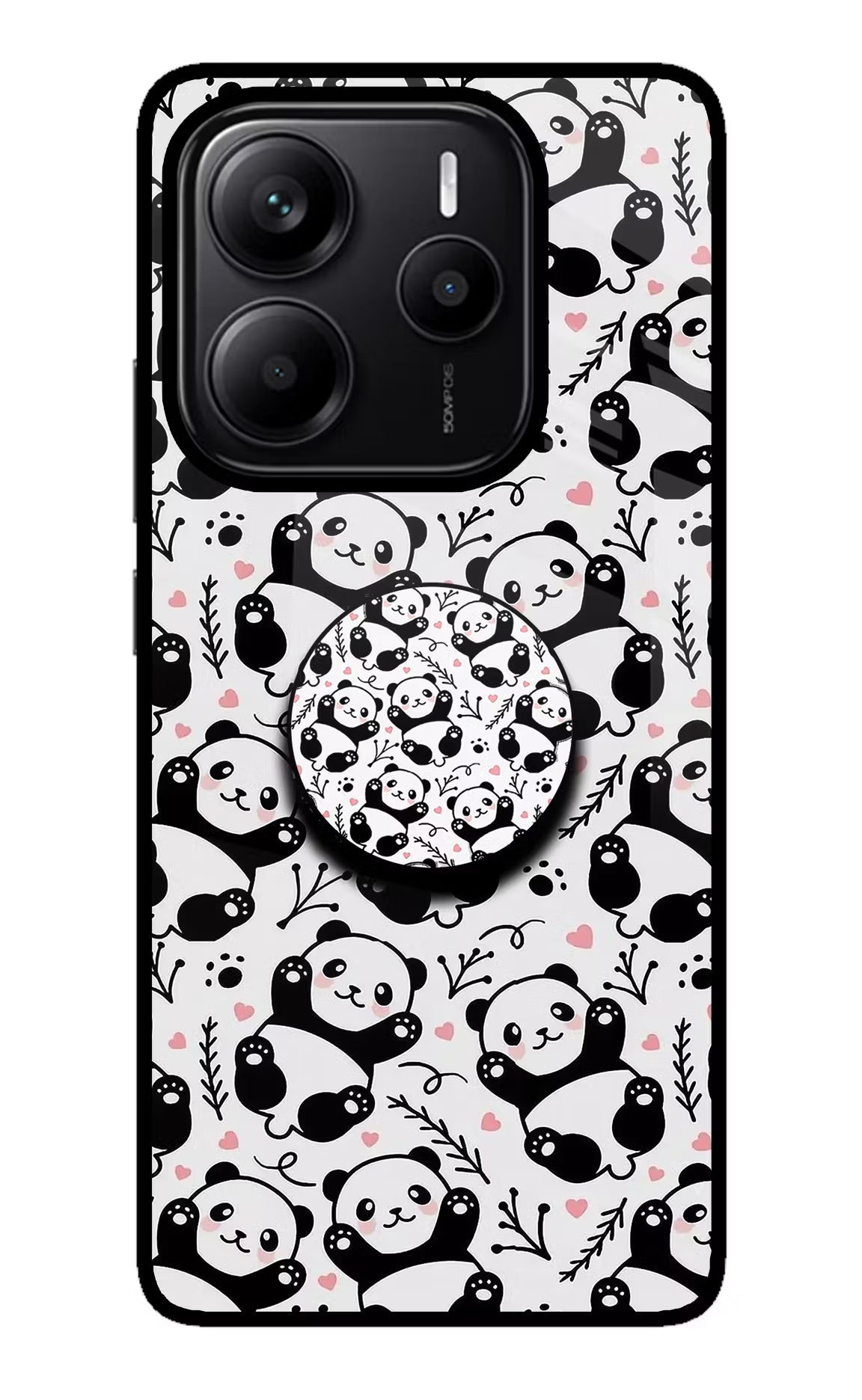 Cute Panda Redmi Note 14 5G Pop Case