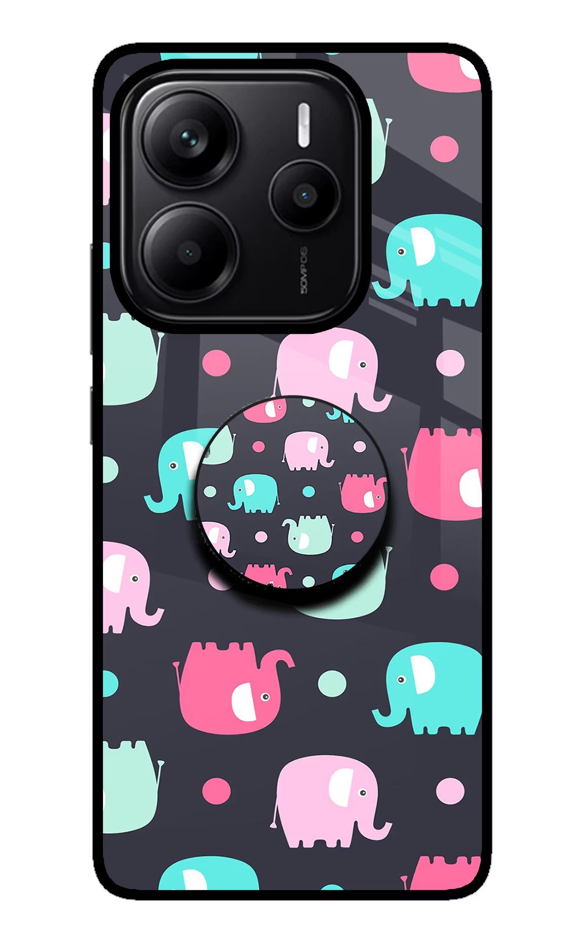 Baby Elephants Redmi Note 14 5G Pop Case