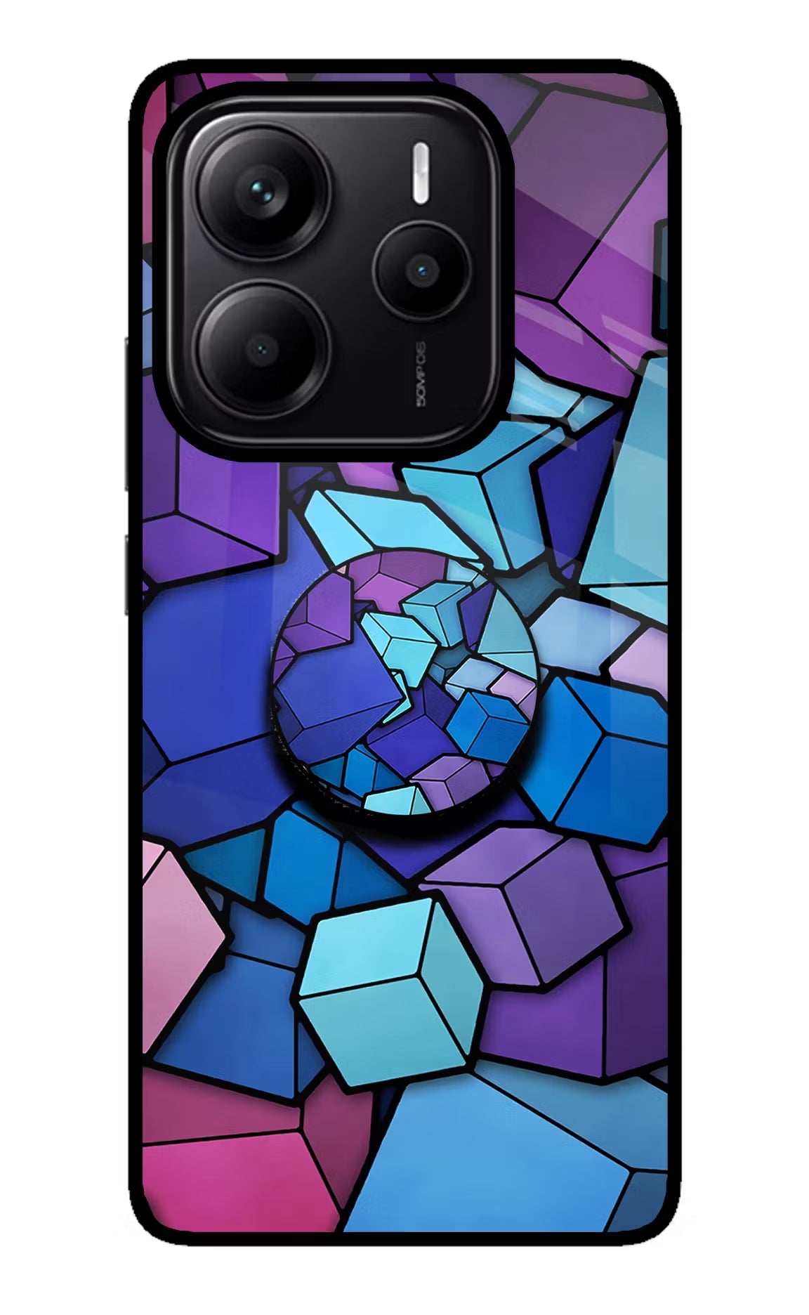 Cubic Abstract Redmi Note 14 5G Pop Case