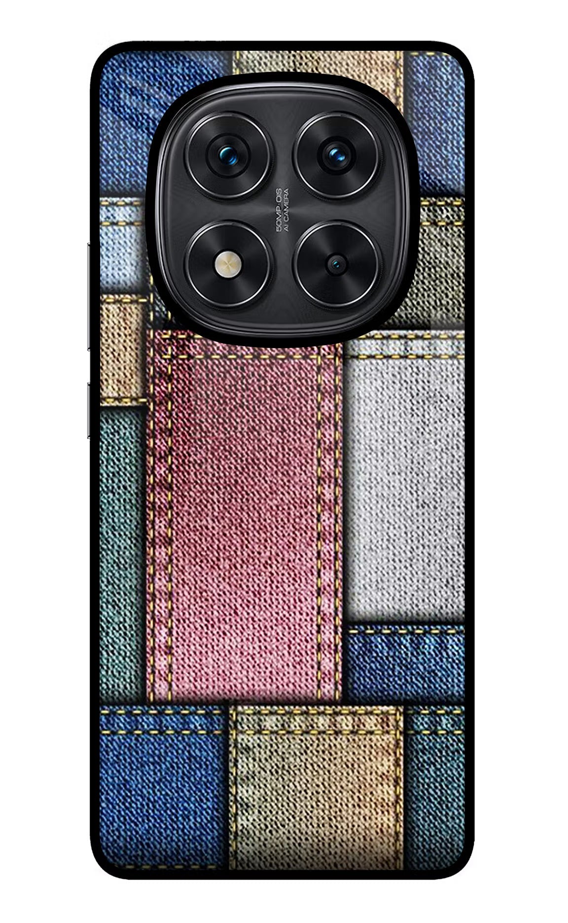 Multicolor Jeans Redmi Note 14 Pro 5G Glass Case