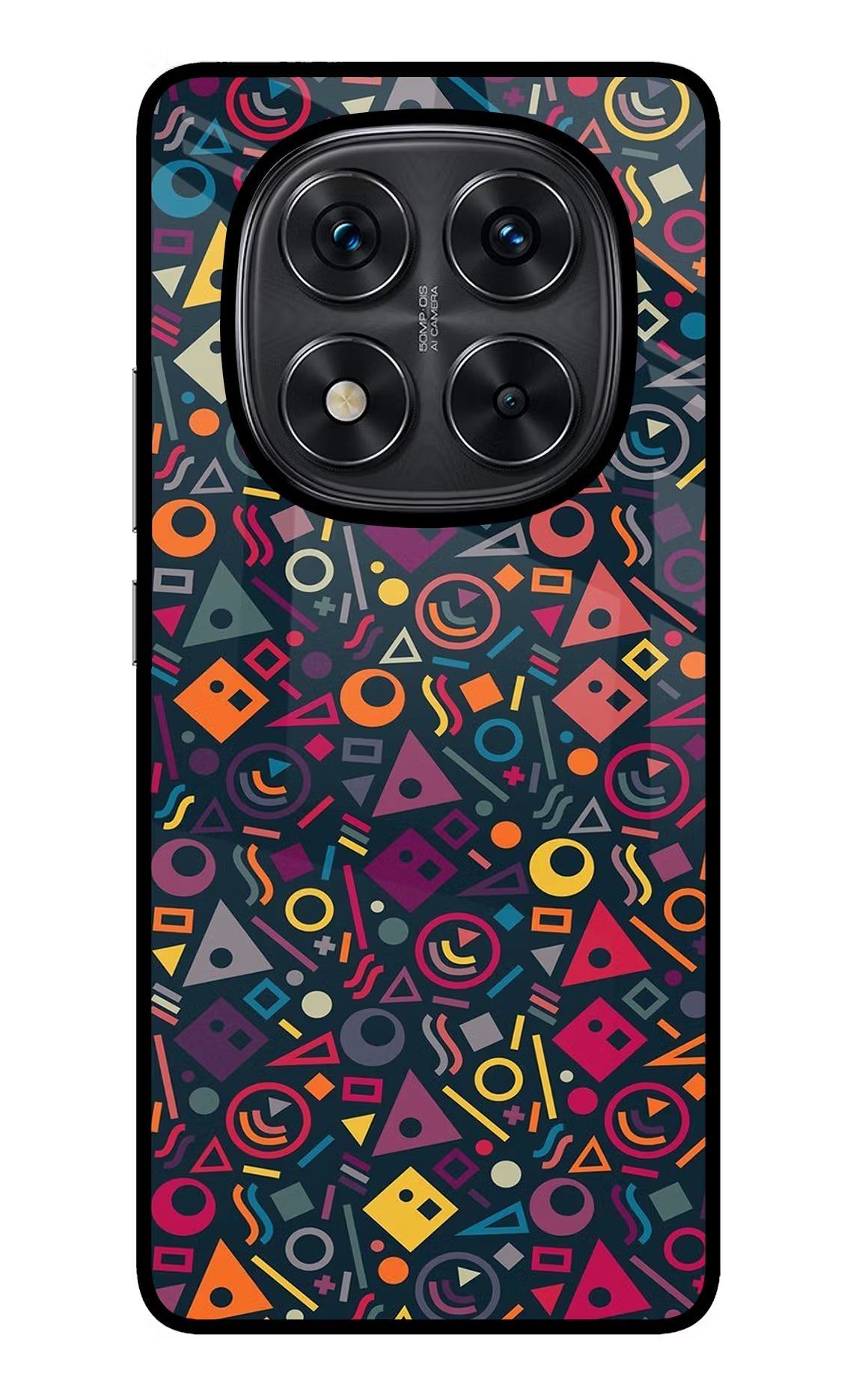 Geometric Abstract Redmi Note 14 Pro 5G Glass Case