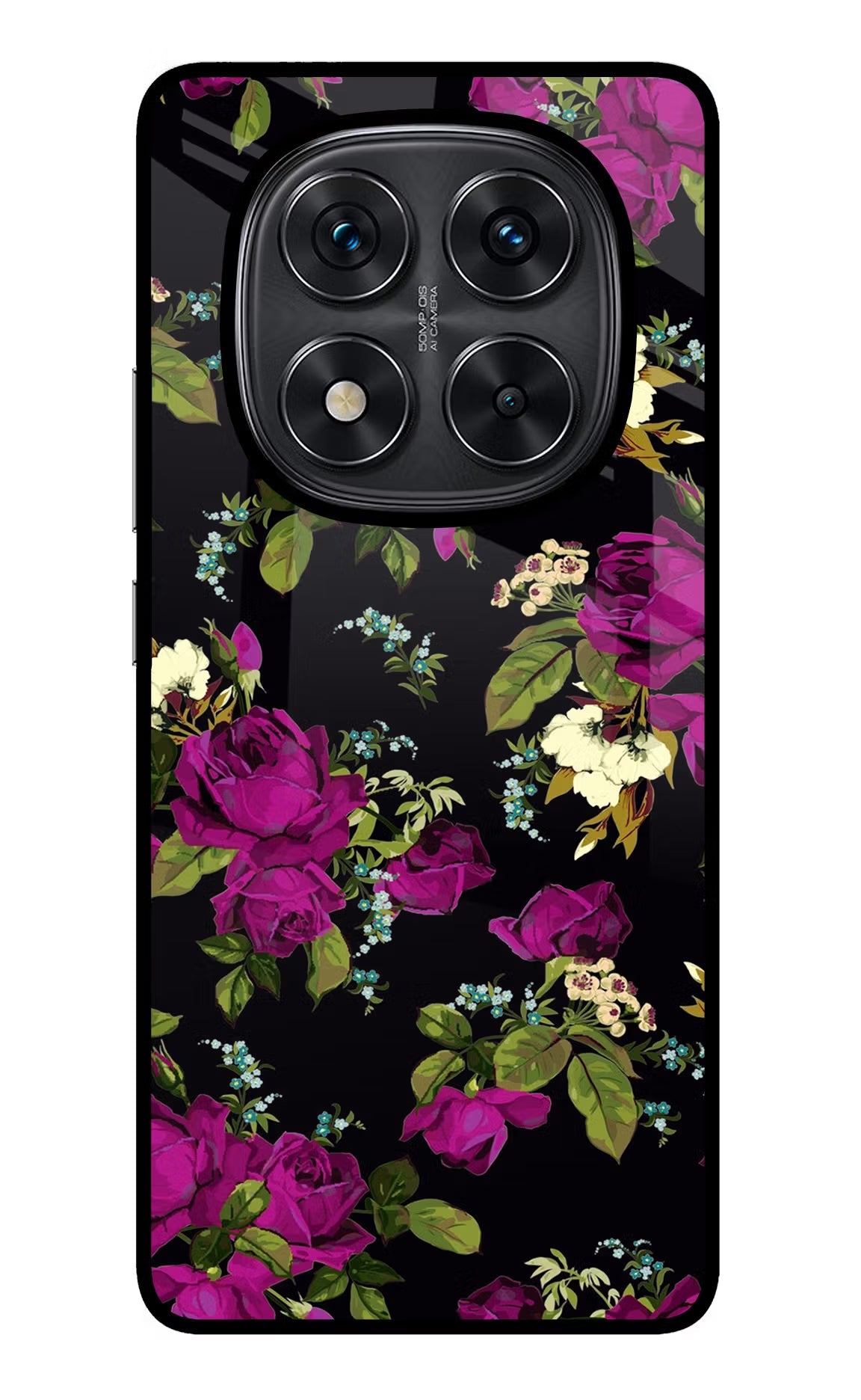 Flowers Redmi Note 14 Pro 5G Glass Case