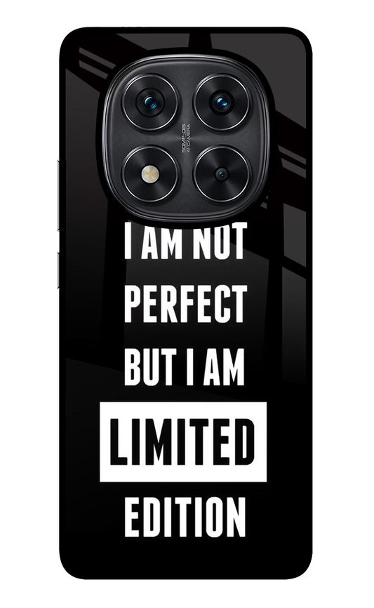 I Am Not Perfect But I Am Limited Edition Redmi Note 14 Pro 5G Back Cover