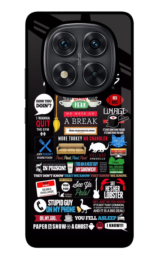 FRIENDS Redmi Note 14 Pro 5G Glass Case