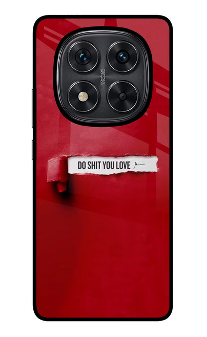 Do Shit You Love Redmi Note 14 Pro 5G Back Cover