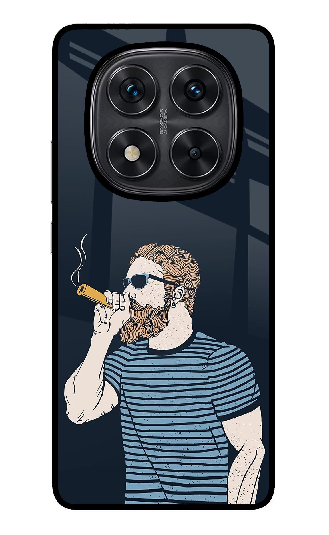 Smoking Redmi Note 14 Pro 5G Glass Case
