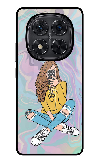 Selfie Girl Redmi Note 14 Pro 5G Back Cover