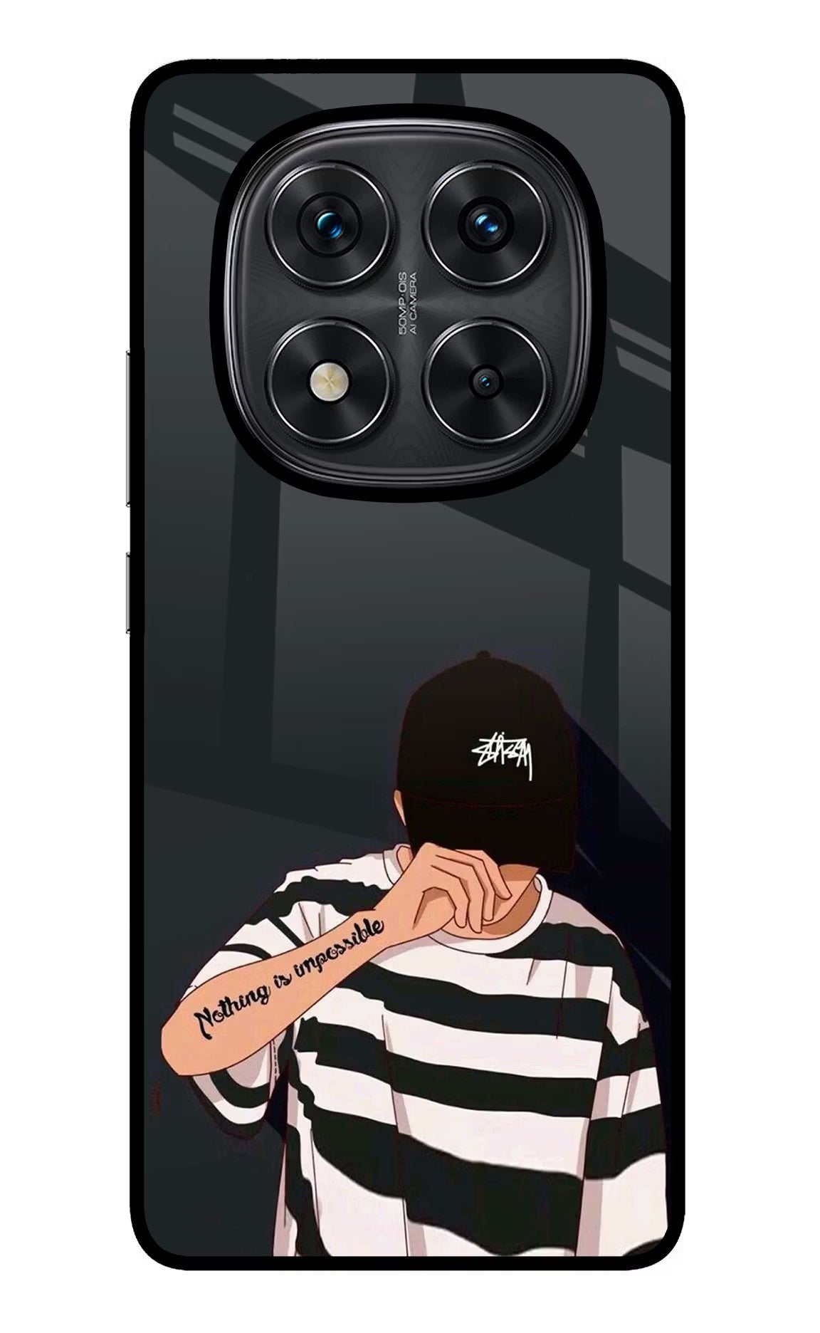 Aesthetic Boy Redmi Note 14 Pro 5G Glass Case