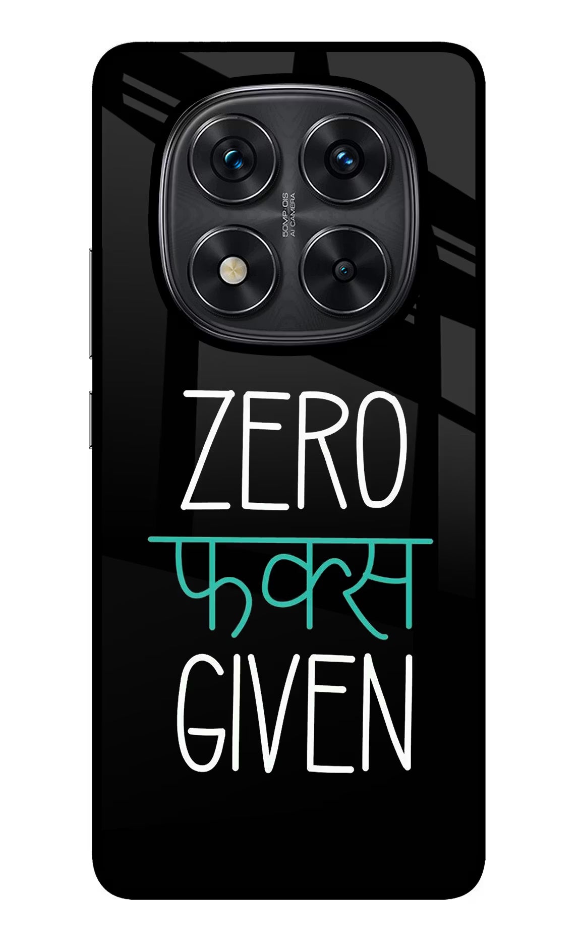 Zero Fucks Given Redmi Note 14 Pro 5G Back Cover
