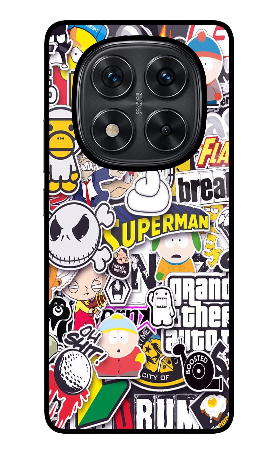 Sticker Bomb Redmi Note 14 Pro 5G Back Cover