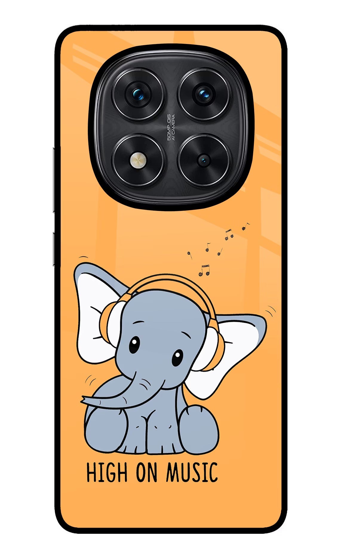 High On Music Redmi Note 14 Pro 5G Back Cover