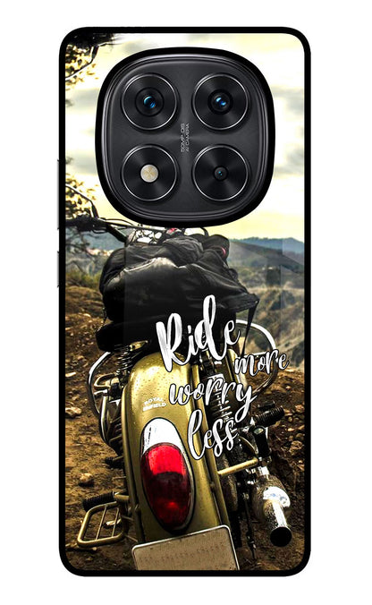 Ride More Worry Less Redmi Note 14 Pro 5G Back Cover