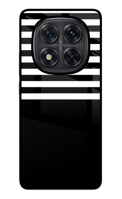Black and White Print Redmi Note 14 Pro 5G Back Cover