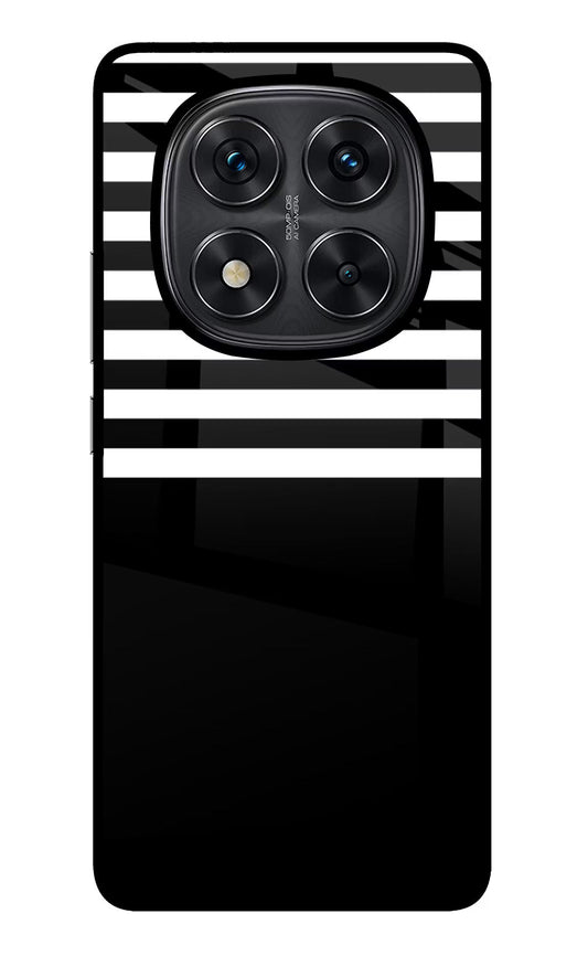 Black and White Print Redmi Note 14 Pro 5G Back Cover
