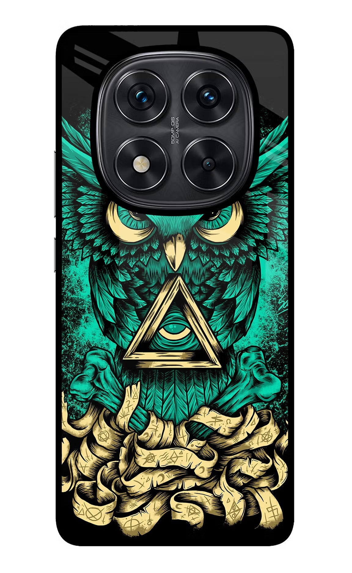 Green Owl Redmi Note 14 Pro 5G Back Cover