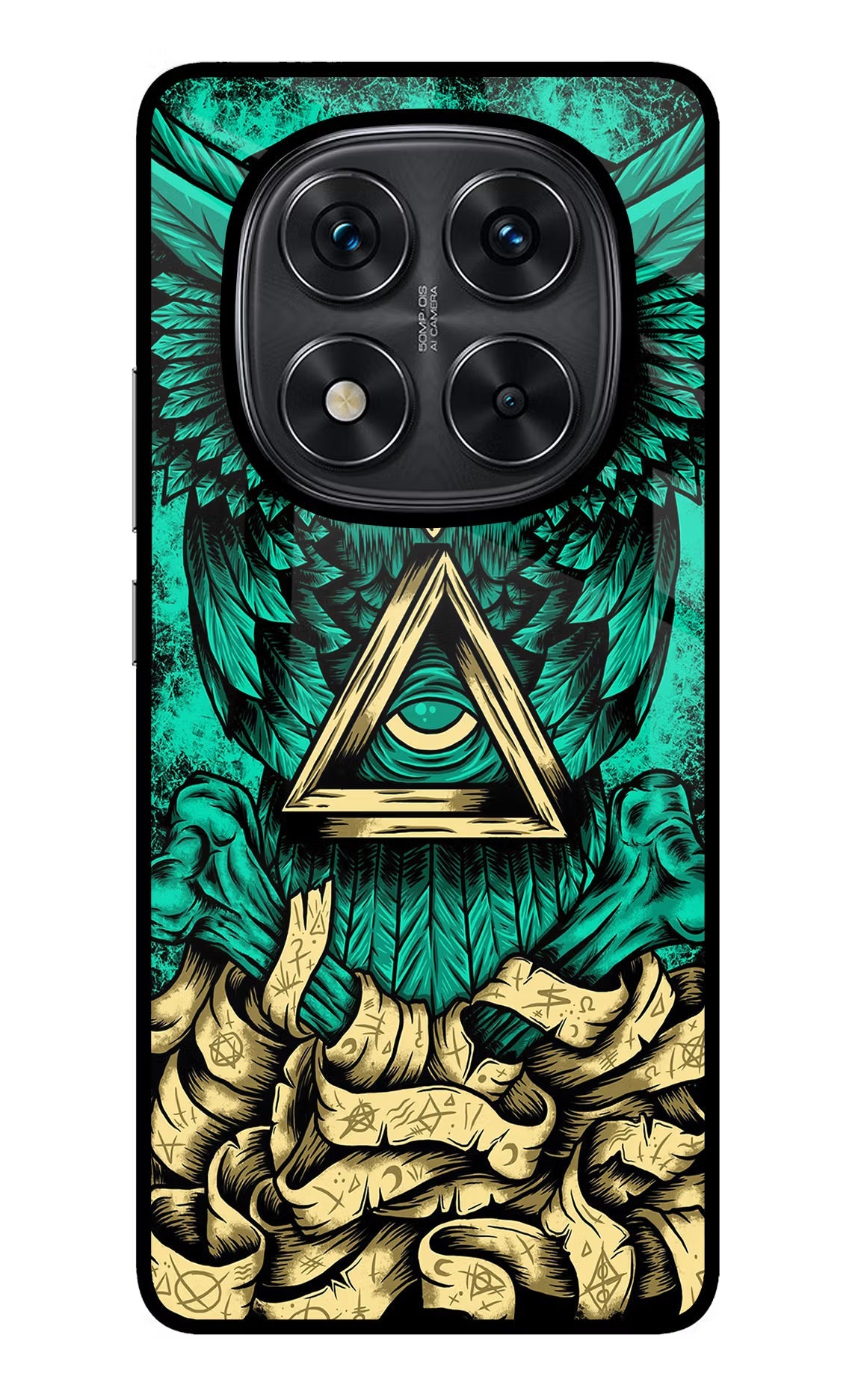 Green Owl Redmi Note 14 Pro 5G Back Cover
