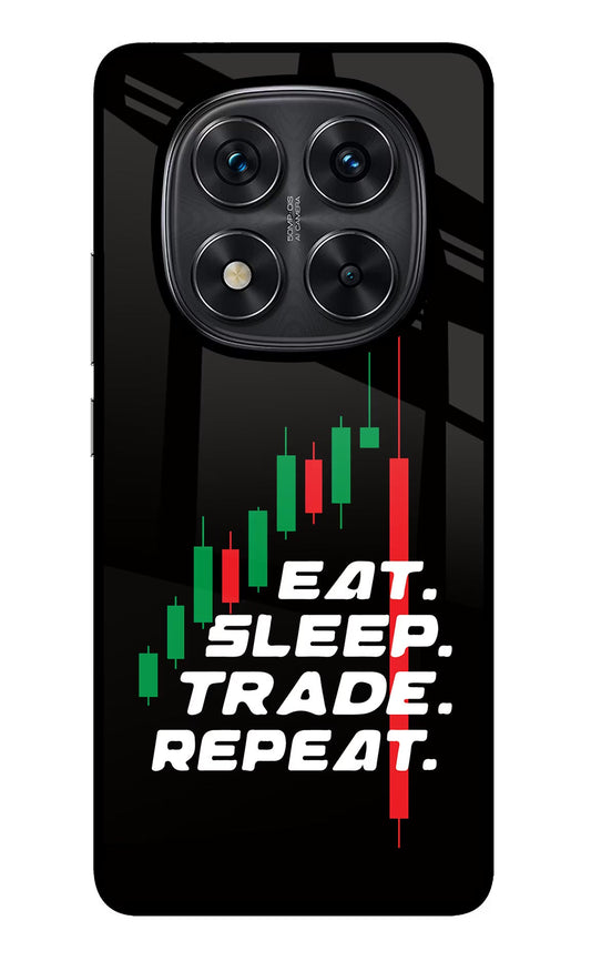 Eat Sleep Trade Repeat Redmi Note 14 Pro 5G Back Cover