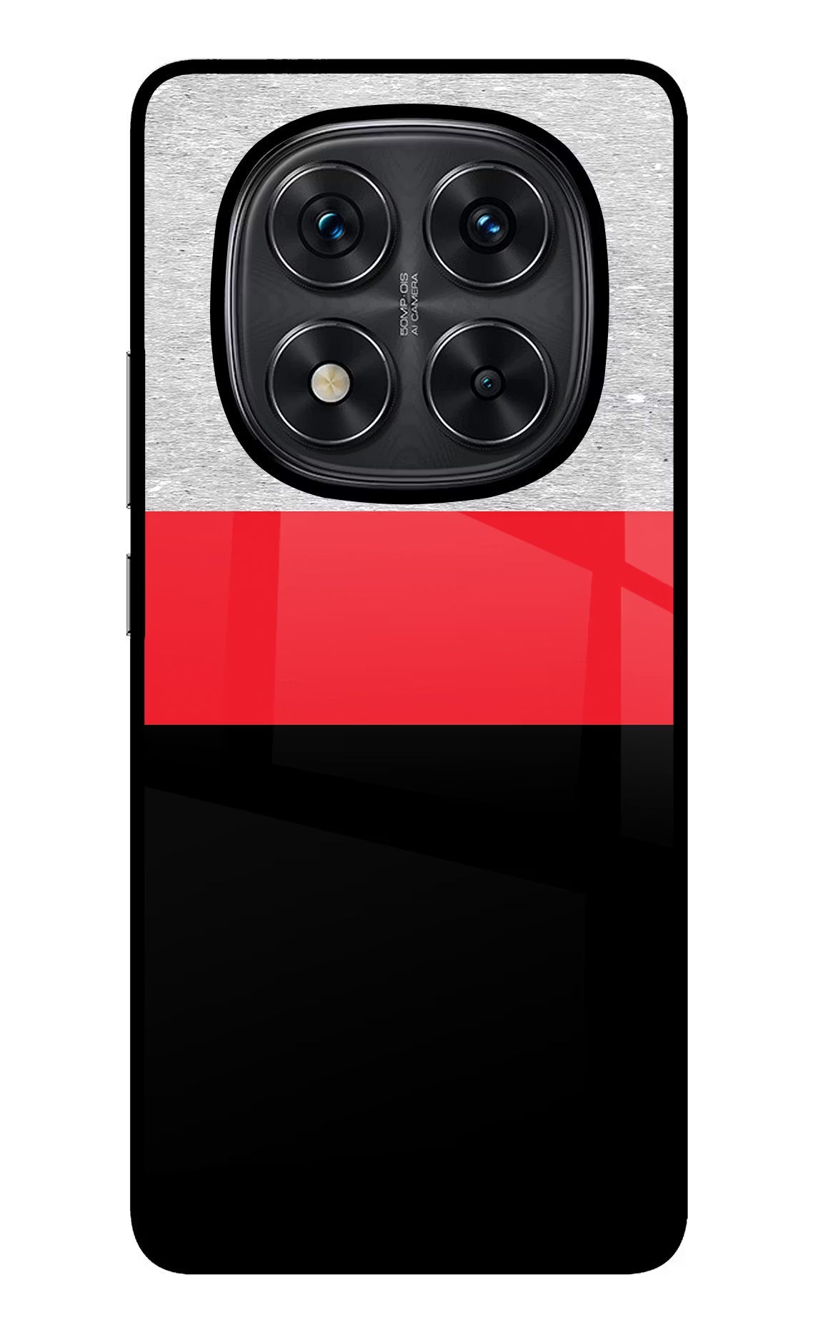 Tri Color Pattern Redmi Note 14 Pro 5G Back Cover