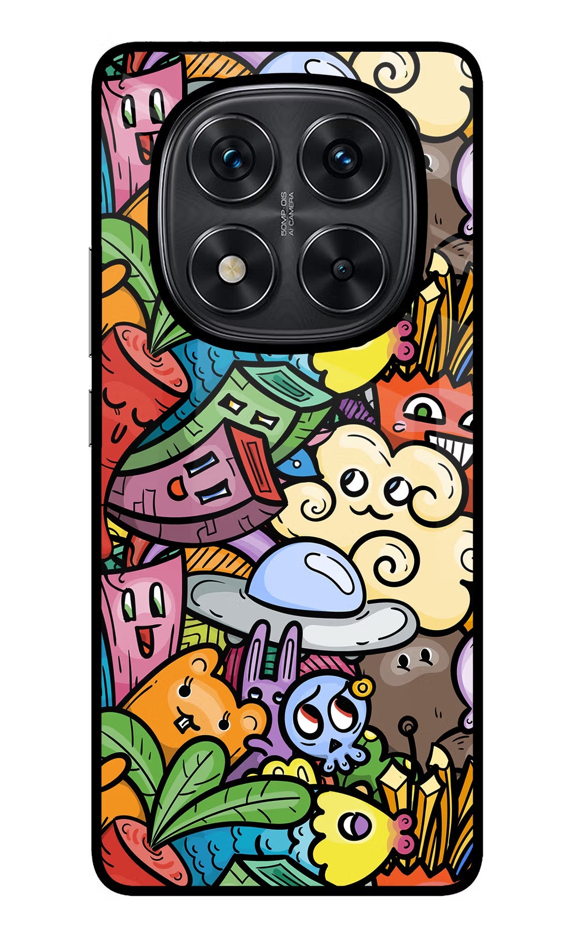 Veggie Doodle Redmi Note 14 Pro 5G Back Cover